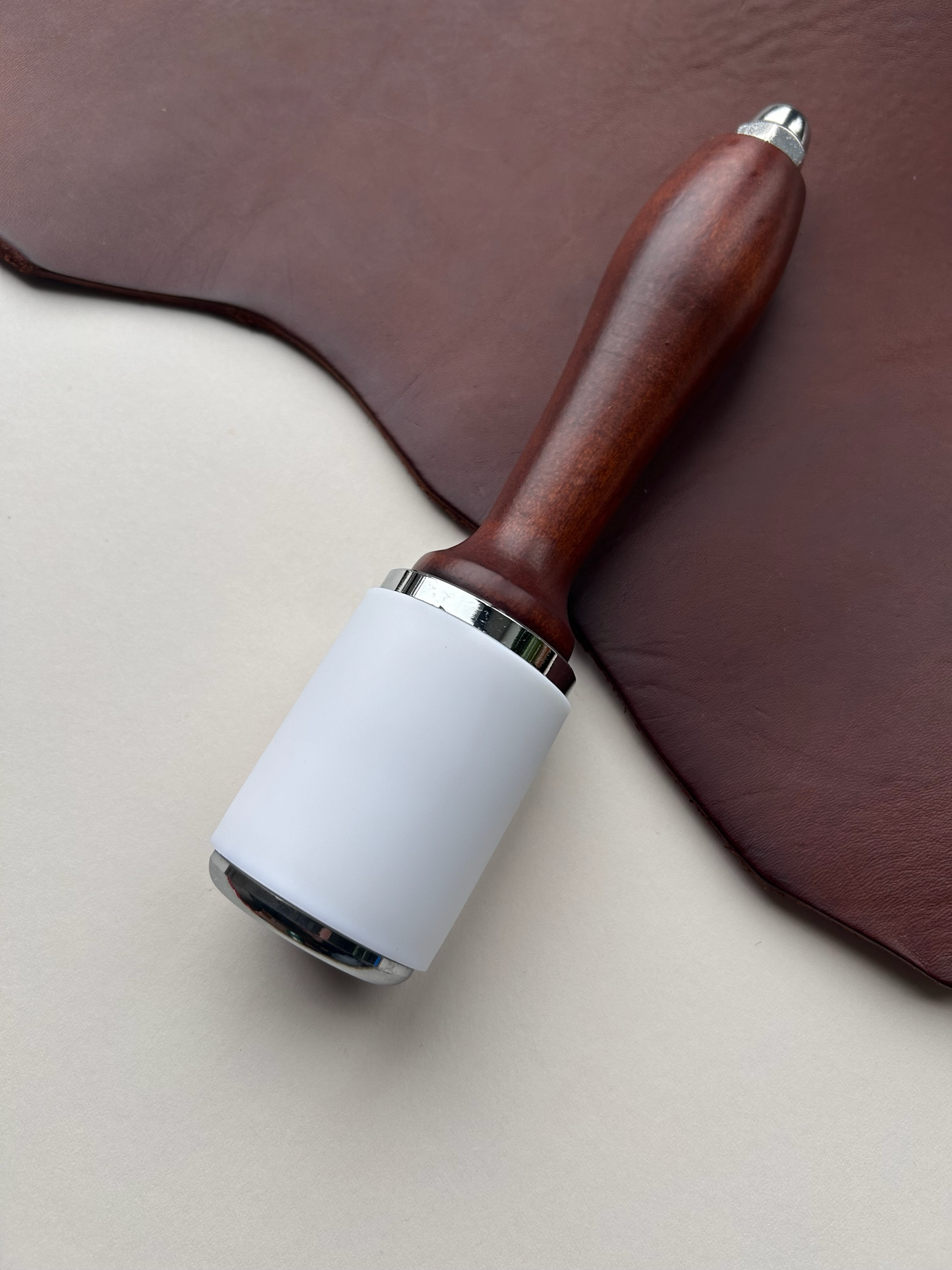 Round Head Leather Maul