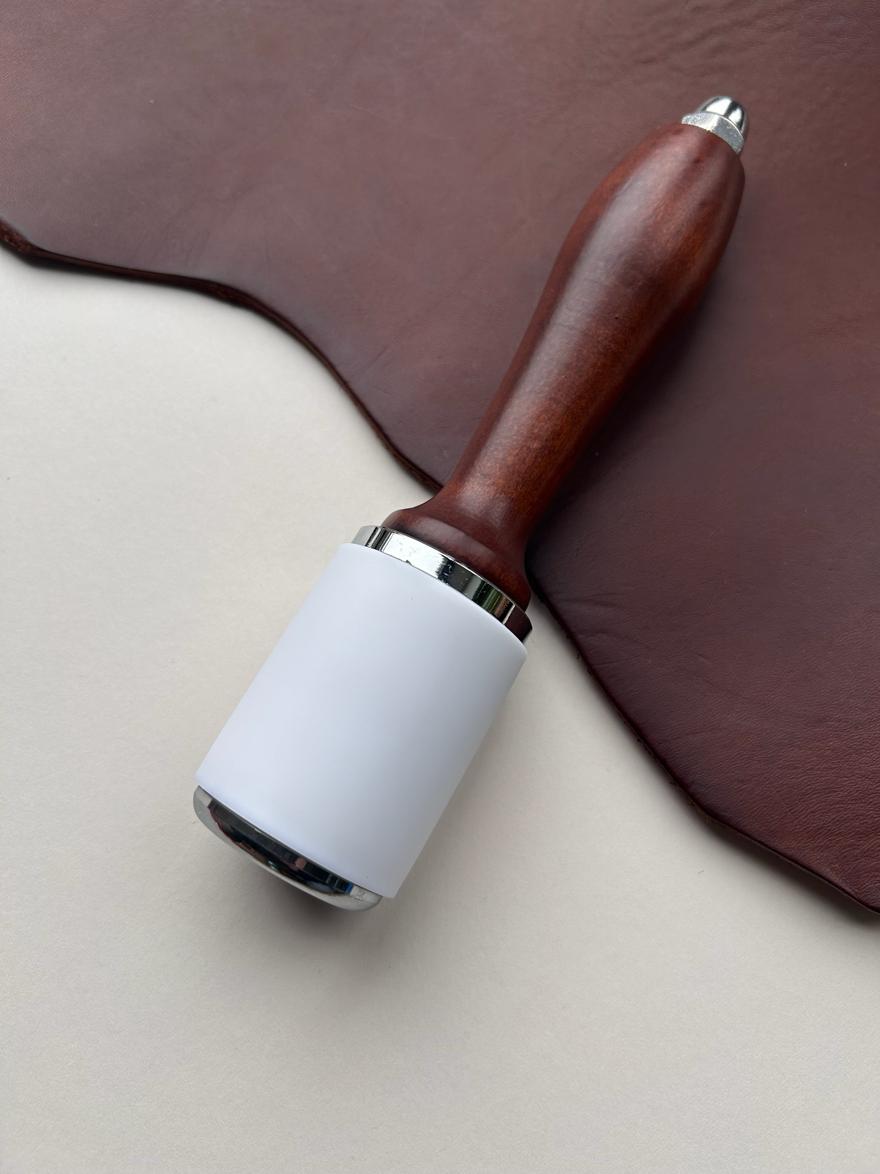 Round Head Leather Maul