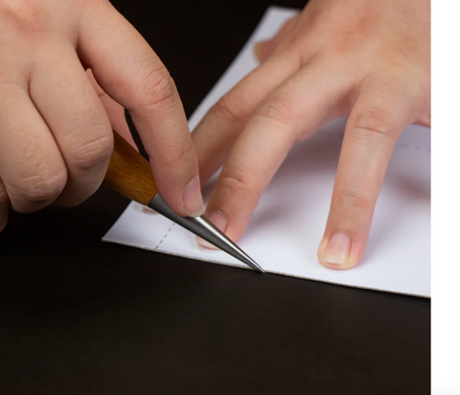 Stainless Steel Leather Burnishing Awl