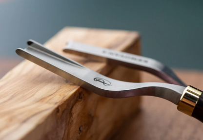 Kemovancraft French Wide Skiver – Ebony Handle | 6mm & 8mm