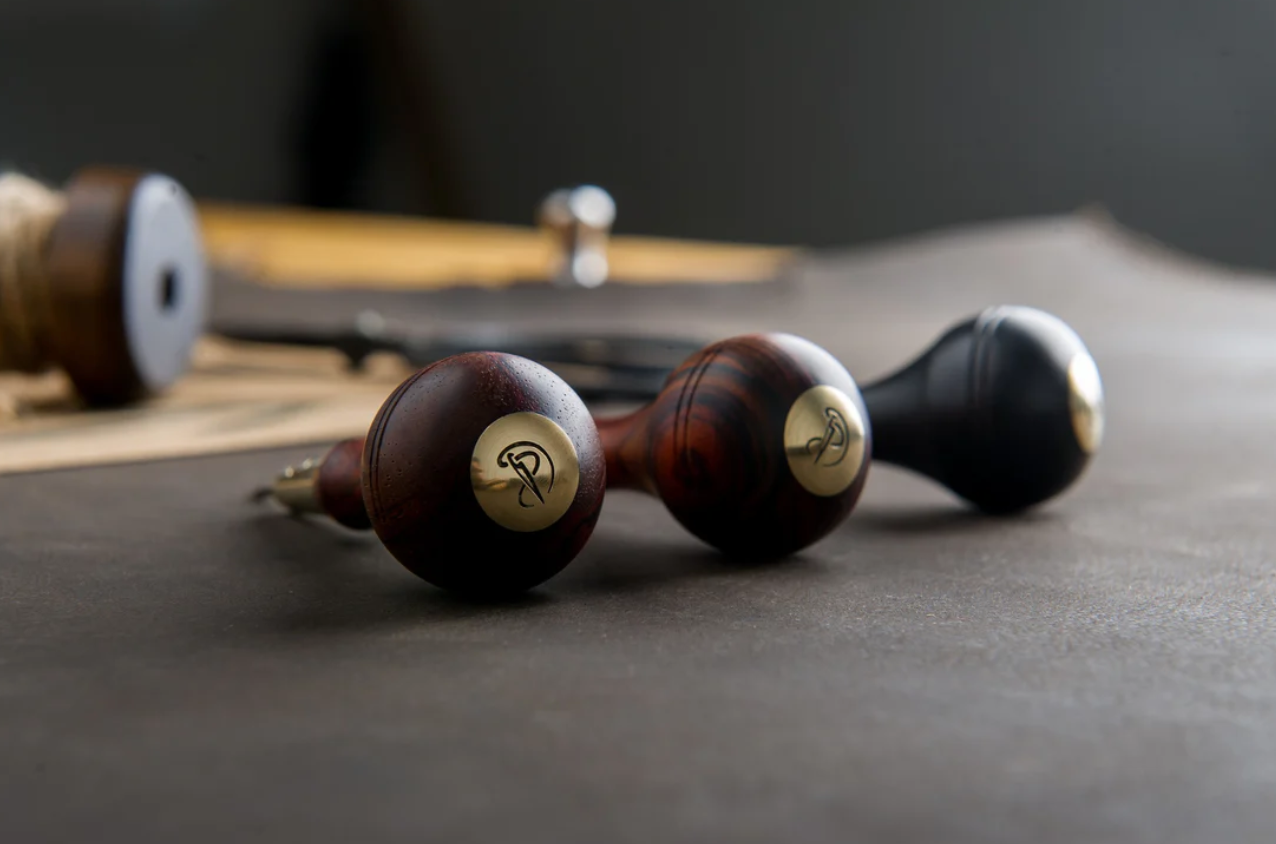 Kemovancraft Scratch Awl – Detachable Blade & Ebony Handle