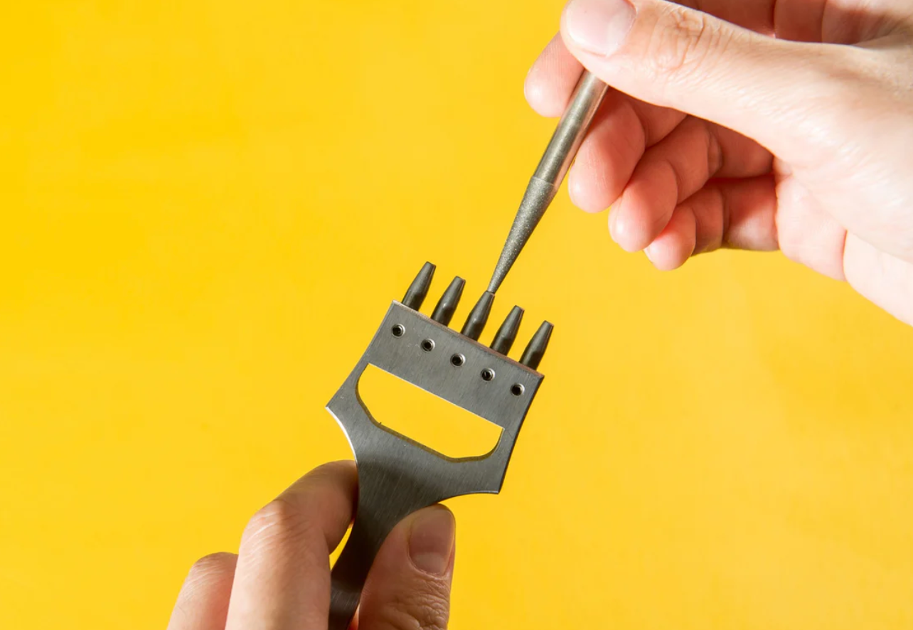 Kemovancraft Sharpening Tool for Leather Hole Punches