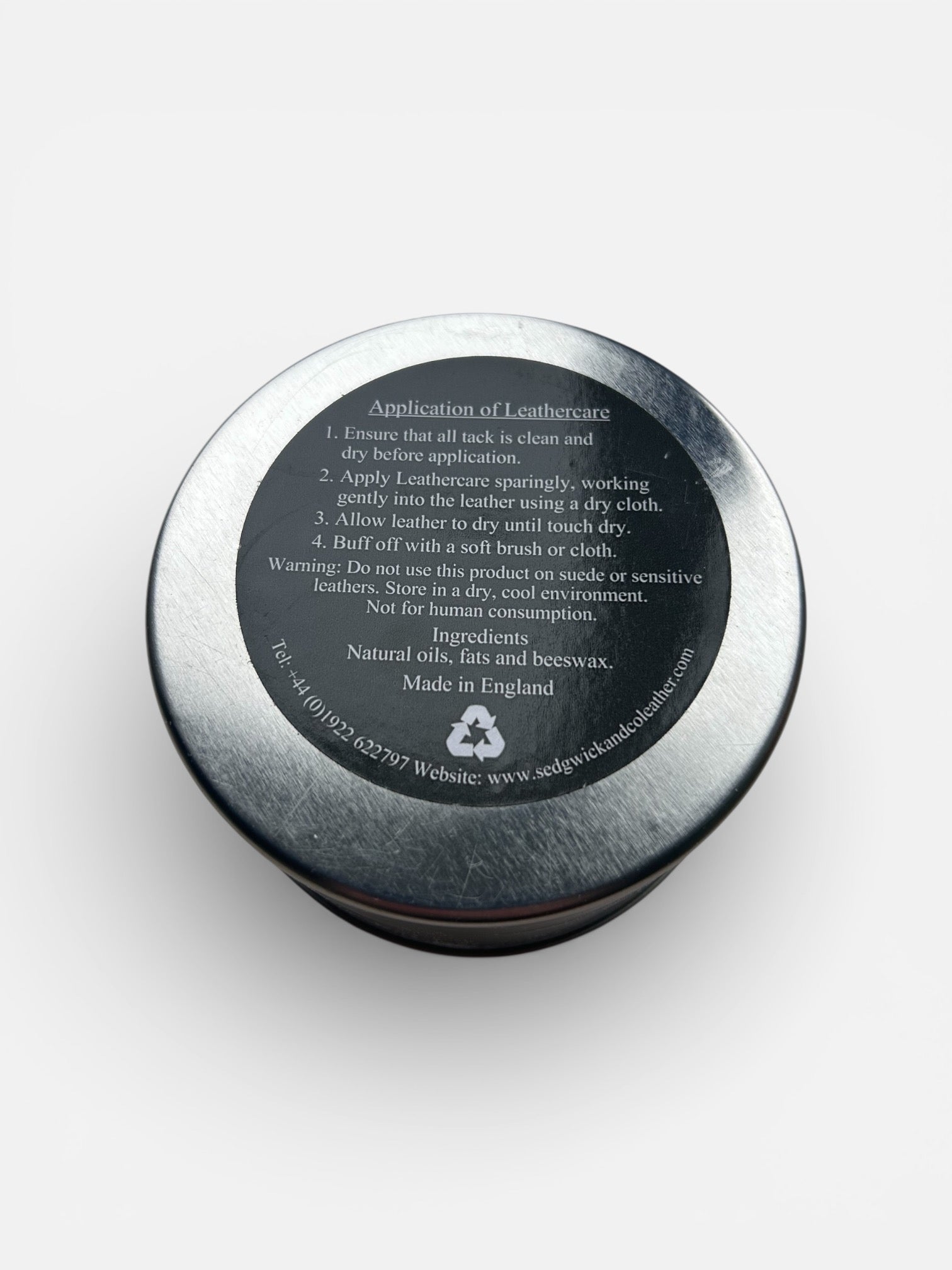 Sedgwick & Co Original Leather Wax Leathercare 400 ml