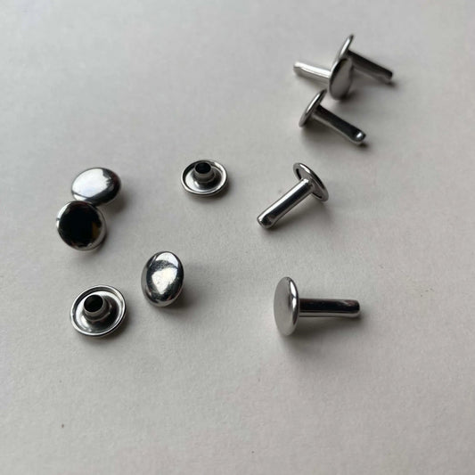Leather Rivets in Solid Brass | British Leather Supplies