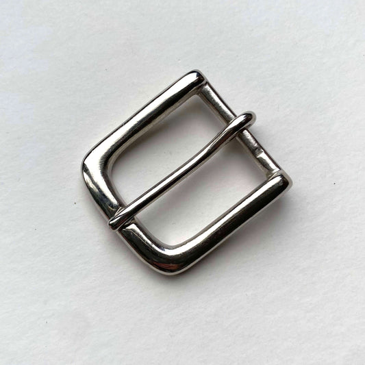 Silver West End Buckle Large British Leather Supplies 1 inch