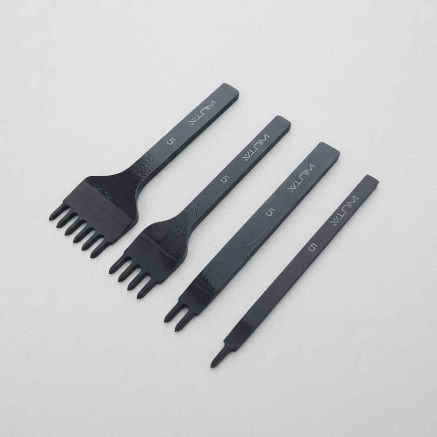 WUTA Leather Stitching Punch Set, Diamond Style 5 mm