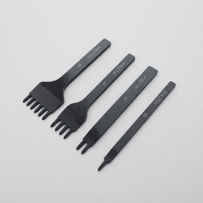 WUTA Leather Stitching Punch Set, Diamond Style 5 mm