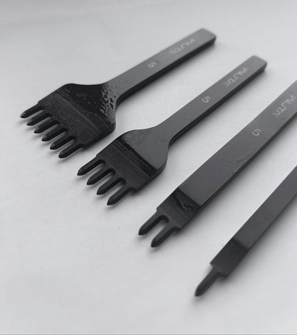 WUTA Leather Stitching Punch Set, Diamond Style 5 mm