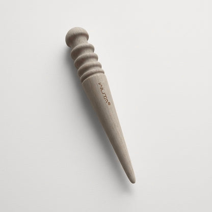 Wooden leather edge burnishing tools by WUTA