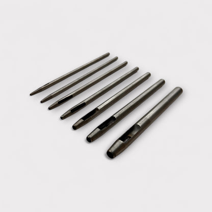 Economy Leather Hole Punch Set