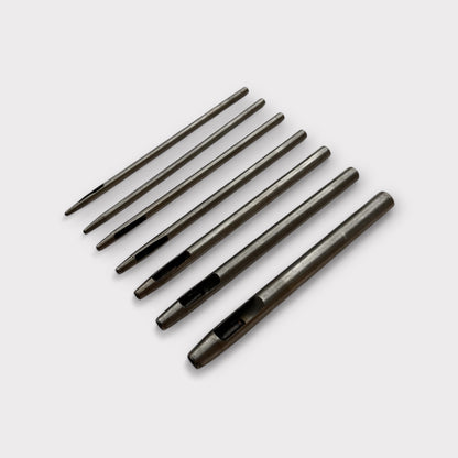 Economy Leather Hole Punch Set