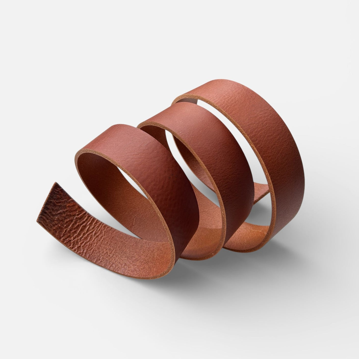 Whisky Tan Leather Belt Blank