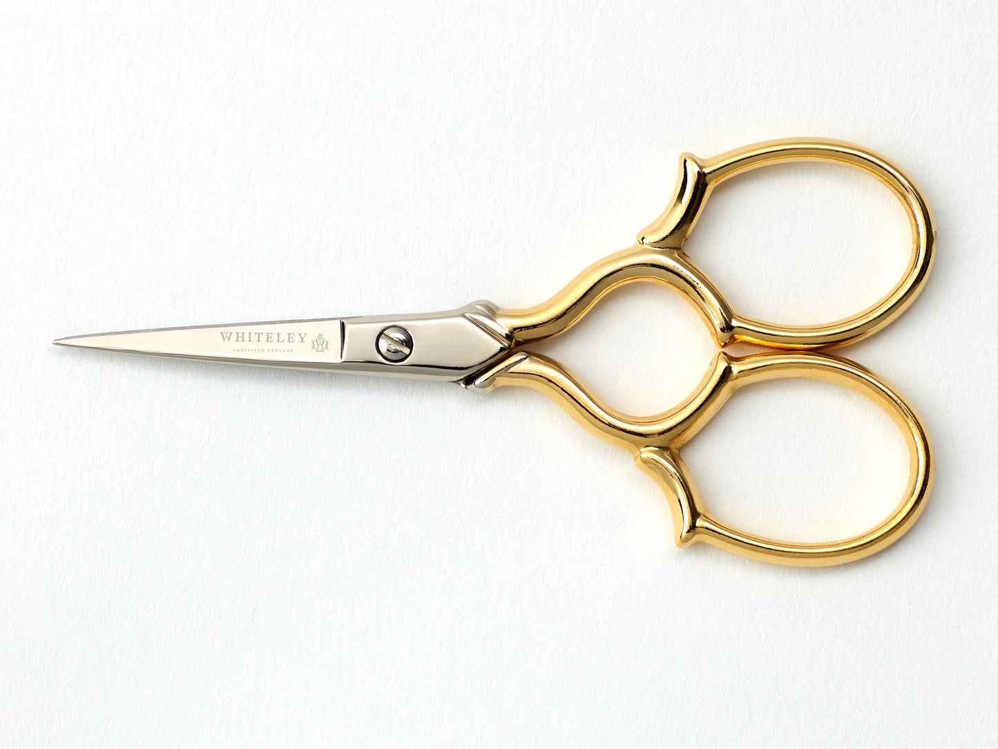 Whiteley 4” Gold Epaulette Needlework Scissors