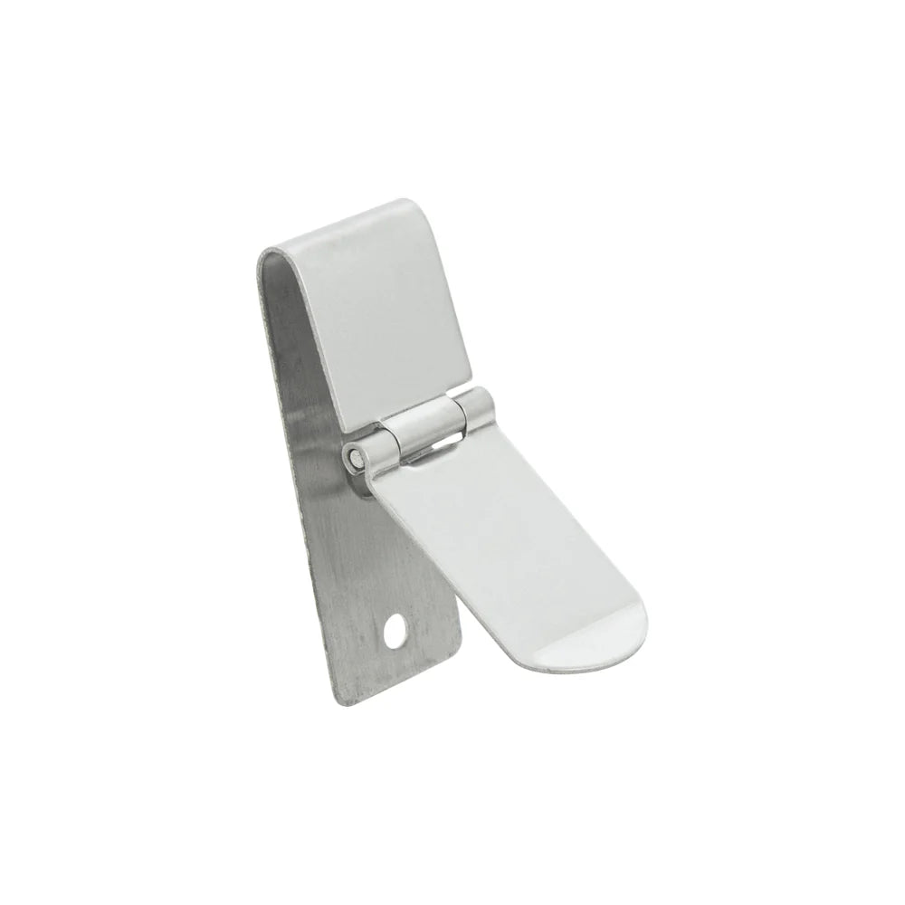 Money Clip With Flap Stainless Steel