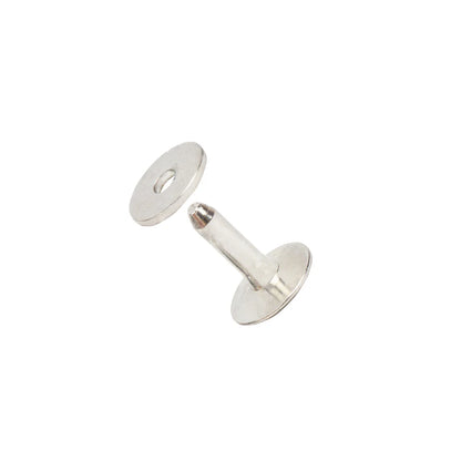 Silver Decorative Rivets and Burrs - Aluminium
