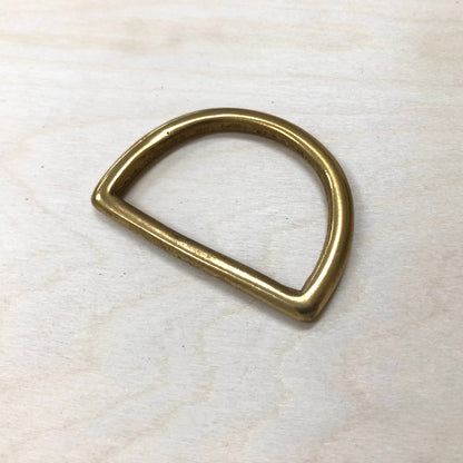 Solid Brass D Rings (Various Sizes)